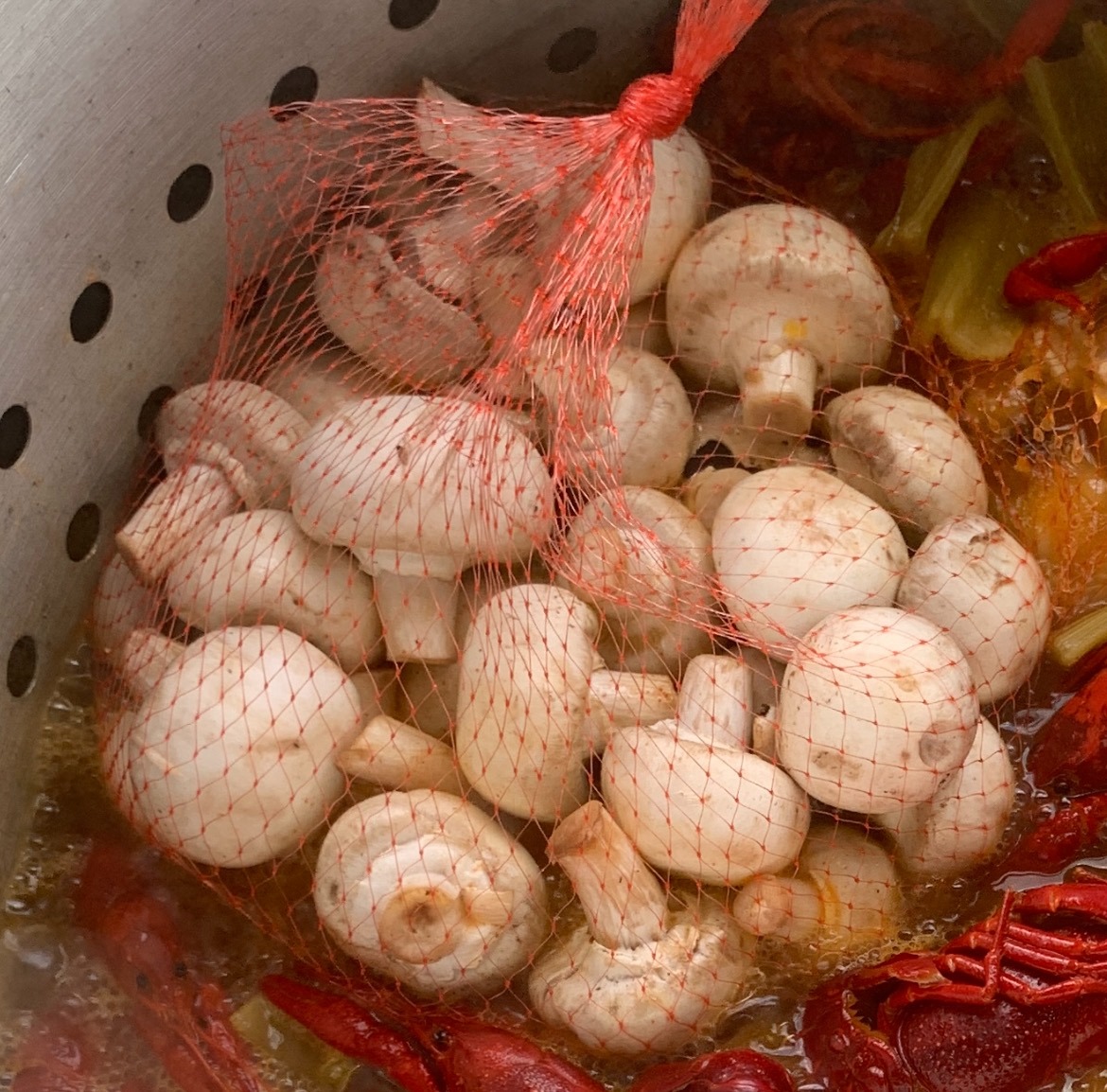 Boiled Mushrooms